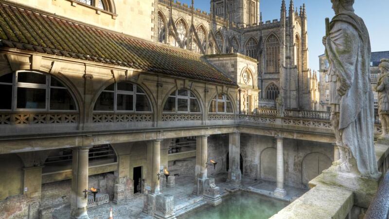 The Roman baths of Bath: you can’t leave Bath without taking to the water