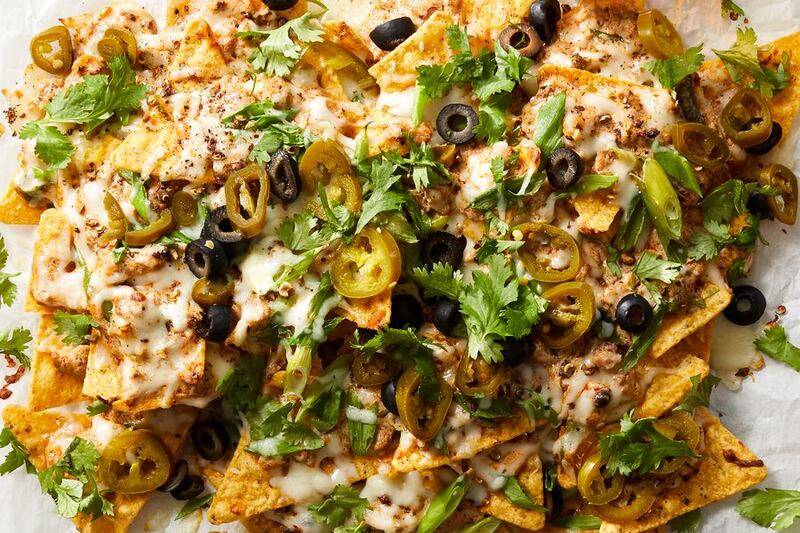 Mapo tofu nachos. Photograph: Christopher Simpson/The New York Times