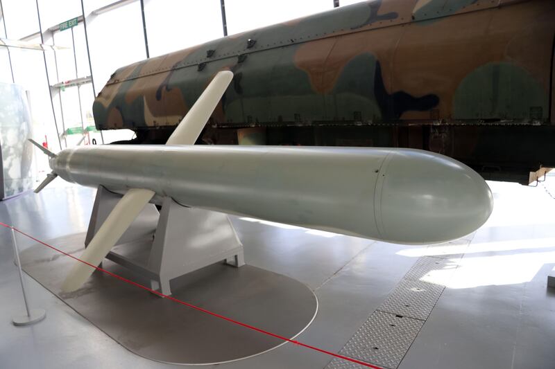 A Tomahawk cruise missile. Photograph: Alamy/PA
