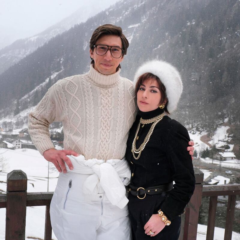 House of Gucci, with Adam Driver and Lady Gaga