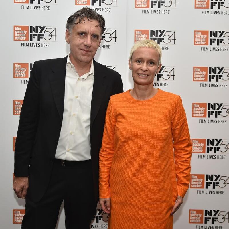 Michael Tucker and Petra Epperlein. Photograph: Theo Wargo/Getty Images