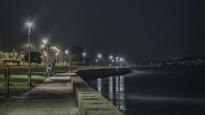 Along the prominade at Clontarf. Photograph: Andrew Sheridan