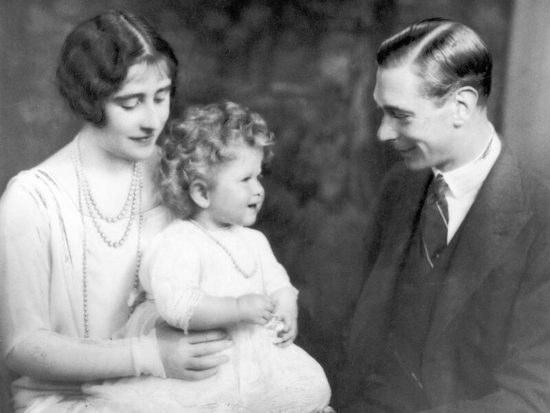 The Duke and Duchess of York with then princess Elizabeth in 1928. Photograph: Daily Mirror/Mirrorpix/Mirrorpix via Getty Images
