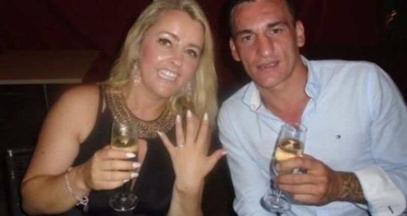 Cathrina Cahill with David Walsh, who she admitted killing in Australia. Photograph: Facebook