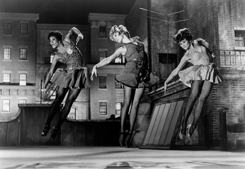 Paula Kelly, Shirley MacLaine and Chita Rivera dance in There's Gotta Be Something Better Than This, from Sweet Charity in the tribute to dance movie by MGM That's Dancing!, circa 1985. Photograph: Michael Ochs Archives/Getty Images
