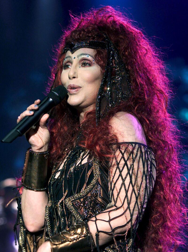 Cher performing in Hamburg in October 1999. Photograph: Christof Stache/AP