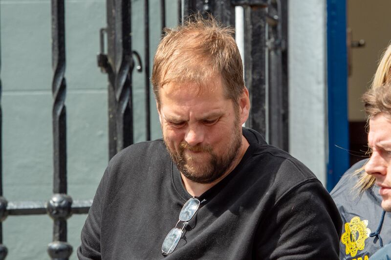 Christopher Hibbett of Truro, Cornwall at  Bandon District Court on Thursday. Photograph: Daragh Mc Sweeney/Provision
