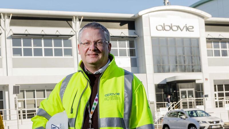 Darren Egan, site general manager at AbbVie’s manufacturing facility on the Manorhamilton Road in Sligo