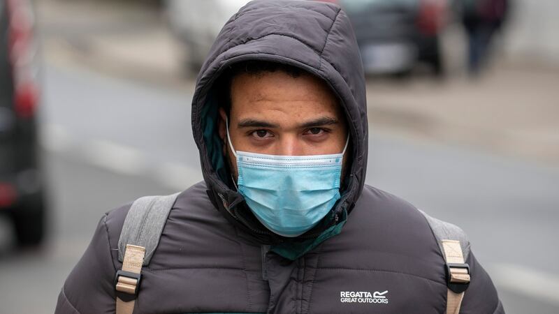 Eduardo Dias Ferreira Filho (24) of Riverview, Kilbeggan, Co Westmeath, leaving the Central Criminal Court, at Croke Park, during his trial. PIC: Collins Courts