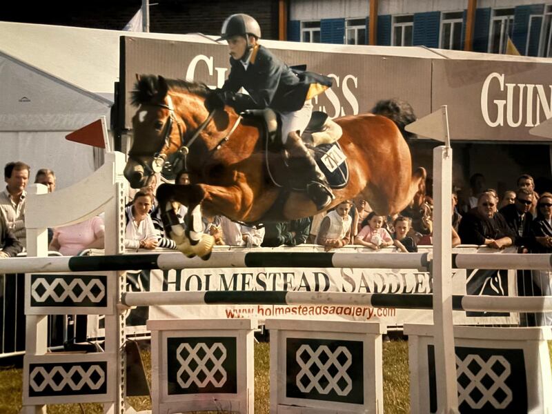 Daniel Coyle competing at the Royal Dublin Show in 2005.