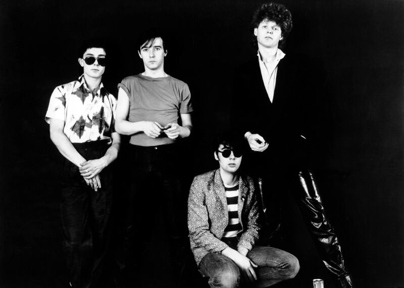 The Rich Kids: Steve New, Midge Ure, Glen Matlock and Rusty Egan. Photograph: RB/Redferns