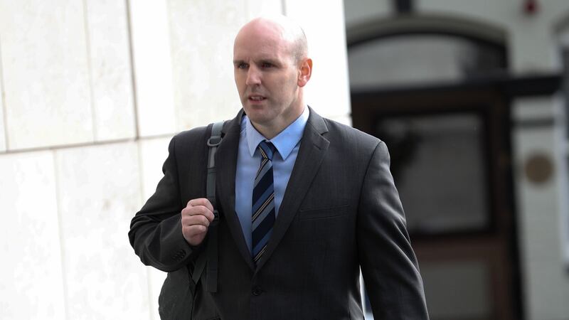 Detective Garda Paul Fitzpatrick. Photograph: Collins