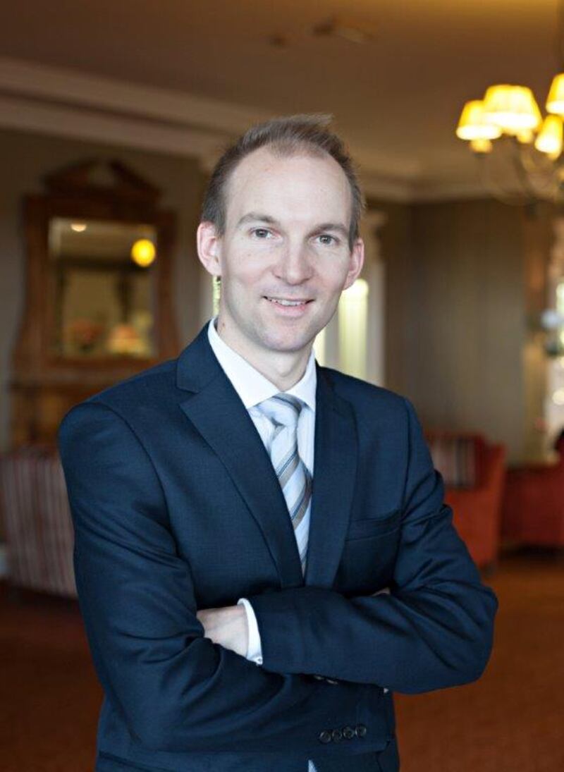 Neil Grant, general manager of the Celtic Ross Hotel, in Rosscarbery, Co Cork.