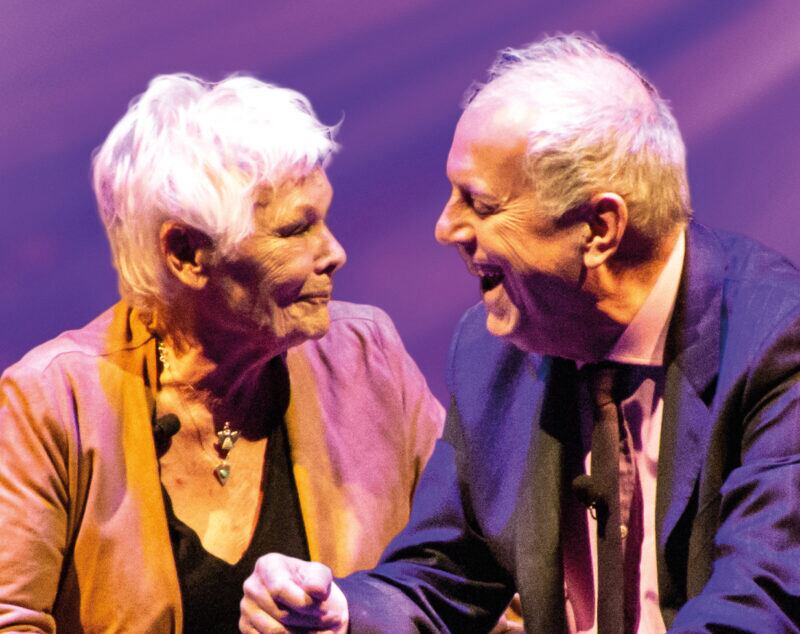 Judi Dench and Gyles Brandreth