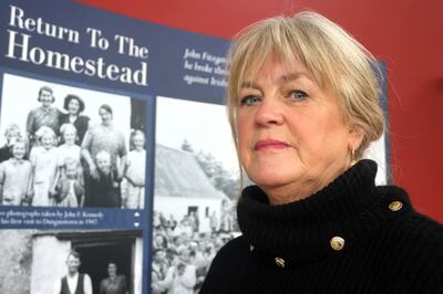 Marie Dempsey formed a guard of honour as a five-year-old with other members of her national school when President Kennedy visited in June 1963
