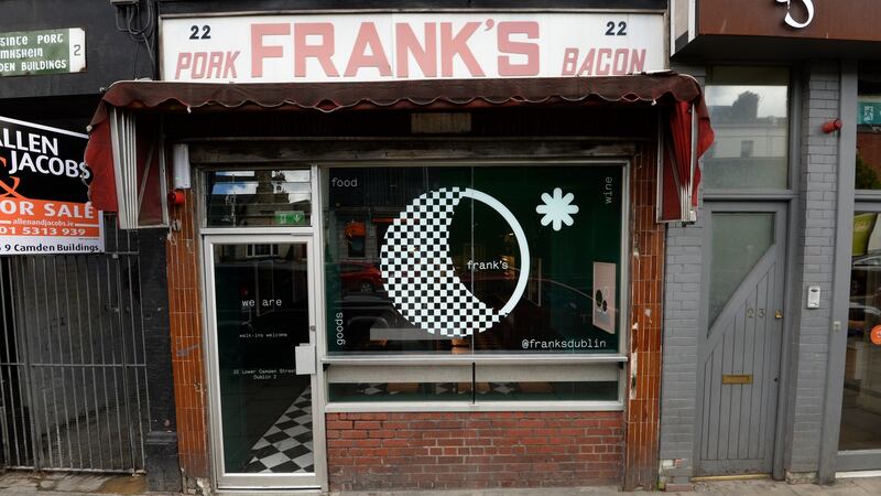 The original shopfront has been retained.