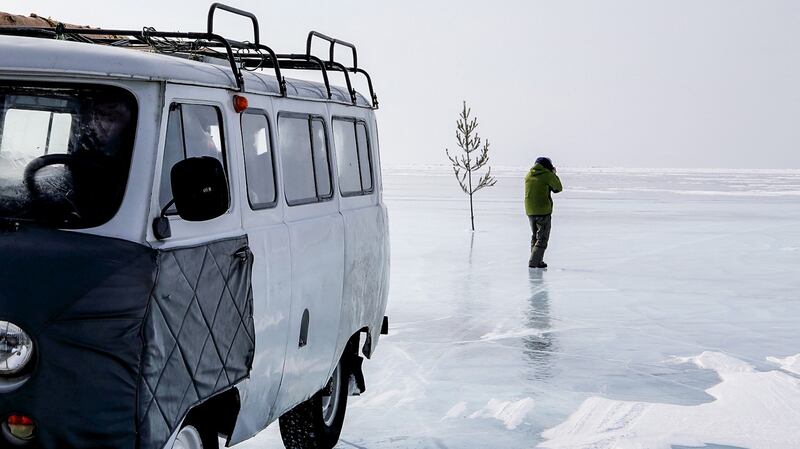 Daragh Muldowney, a fine art photographer who’s travelled to Lake Baikal in Siberia: This image is from Beacons, a fine art photobook and limited edition prints that was funded by Fund It.
