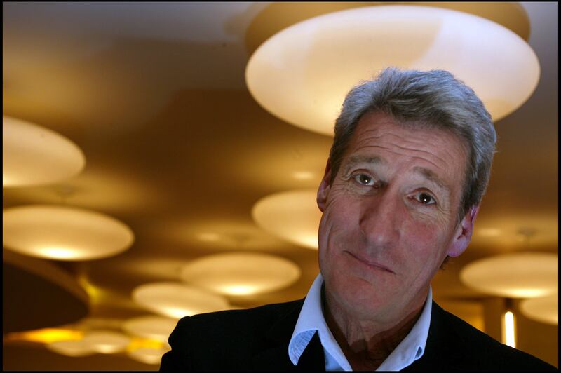 Jeremy Paxman photographed in the Fitzwilliam Hotel, Dublin