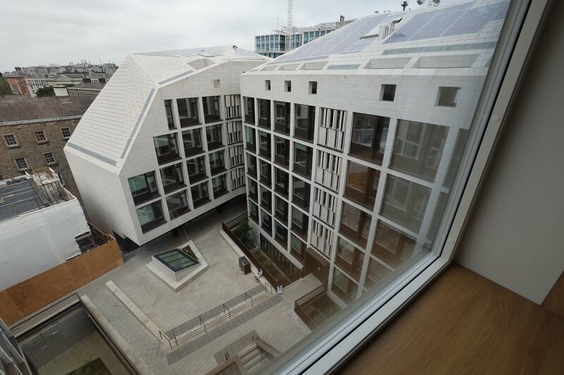 Trinity College Dublin's Printing House Square student accommodation for tourists. Photograph: Nick Bradshaw
