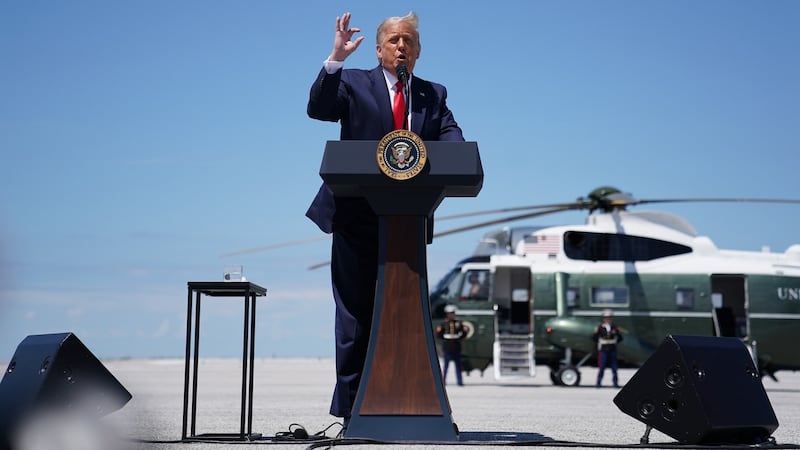 Video-sharing app TikTok has until Septmeber 15th to reach an ownership deal that will keep US president Donald Trump happy. Photograph: Anna Moneymaker/The New York Times