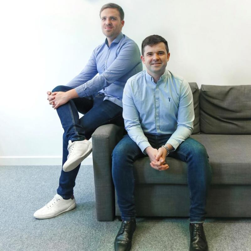 CitySwift founders Alan Farrelly  and Brian O’Rourke. Photograph: CitySwift