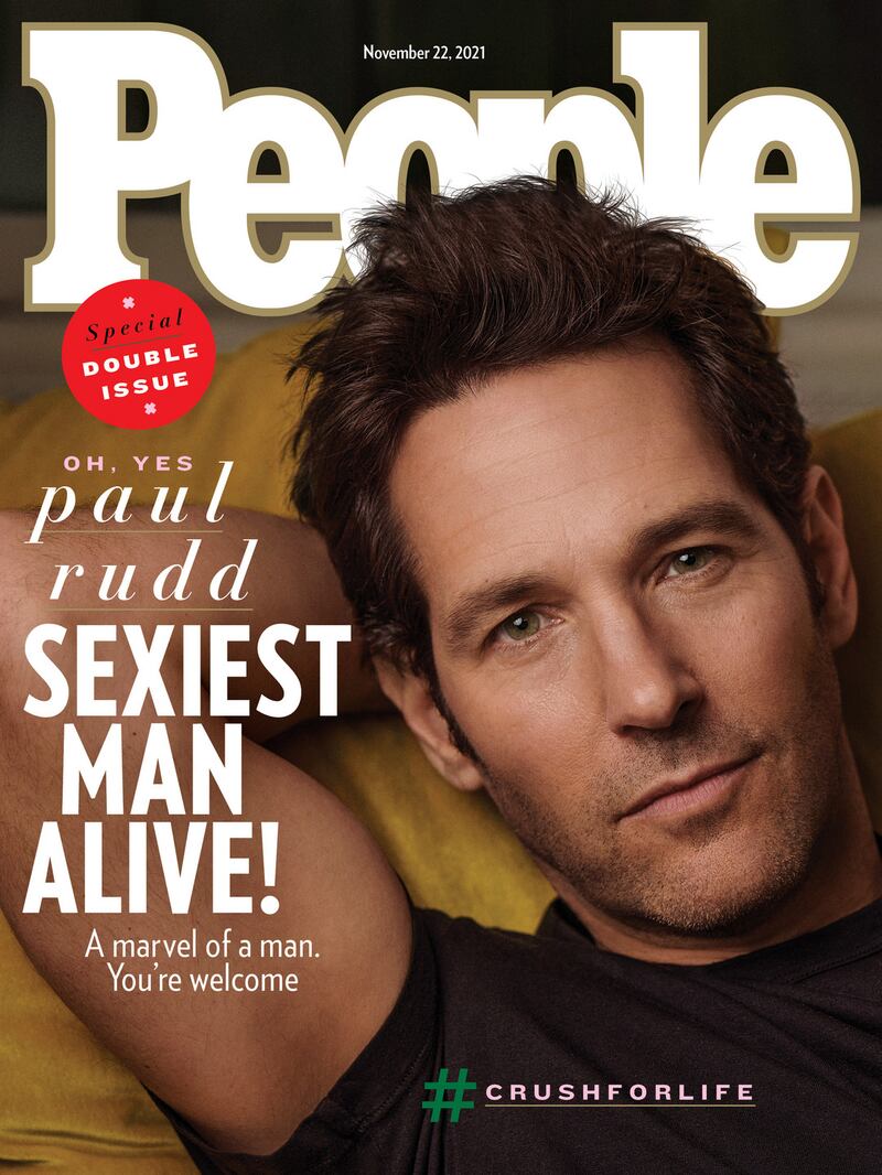 People: Paul Rudd on the cover