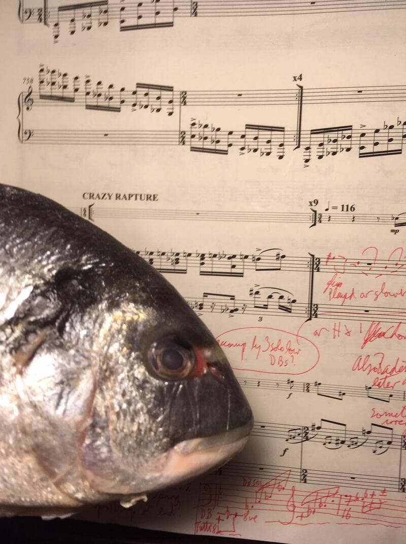 ‘The ideas that I would normally get rid of in work are spinning out into other areas, like sea bream’