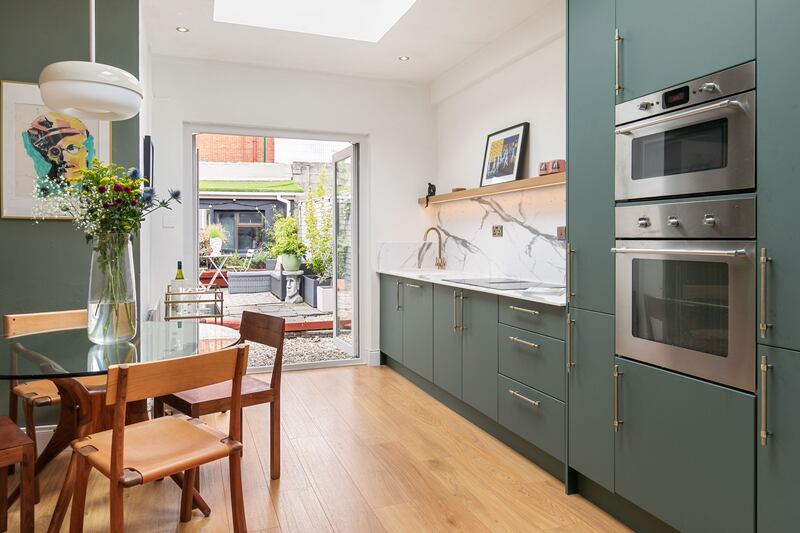 Kitchen and dining area
