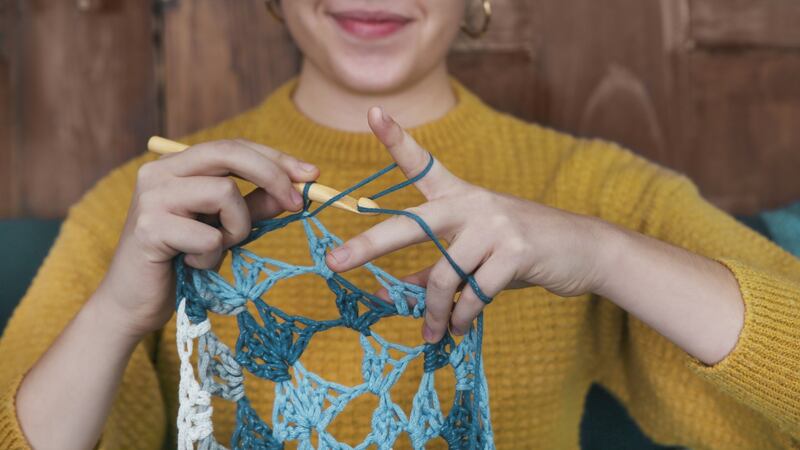 Crochet. Photograph: Getty Okay, crochet: There are many mental health benefits to doing something creative with your hands