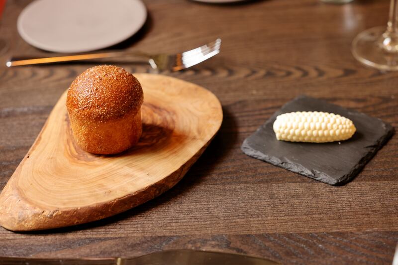 Amai by Viktor: Fennel brioche with corn-cultured butter