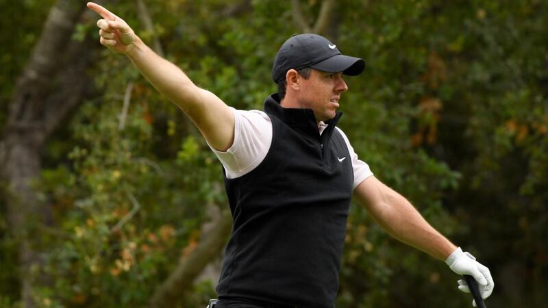 Rory McIlroy posted a second-consecutive 67 at the Zozo Championship. Photograph:  Harry How/Getty