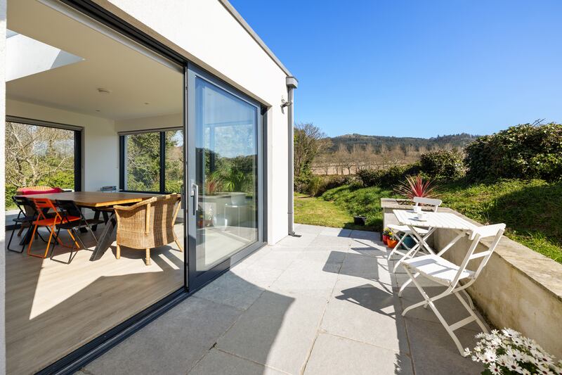 Terrace off the dining area