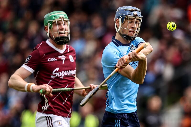 Dublin's Brian Hayes in the game against Galway at  Pearse Stadium. Photograph: Ben Brady/Inpho