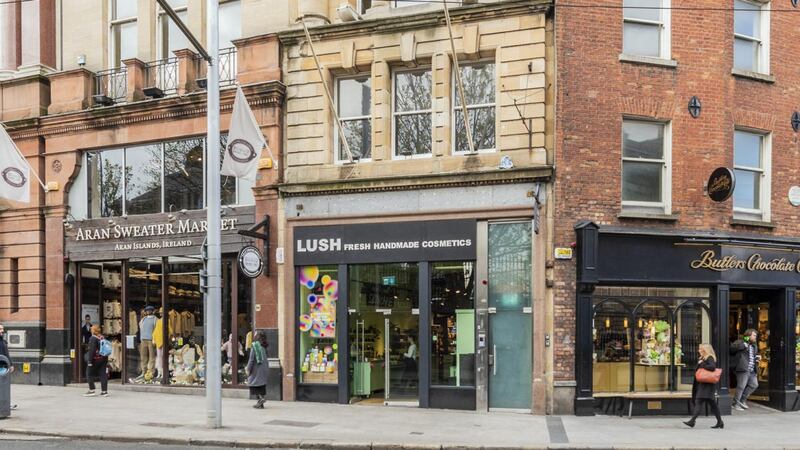 116 Grafton Street is occupied by the  handmade cosmetics brand, Lush