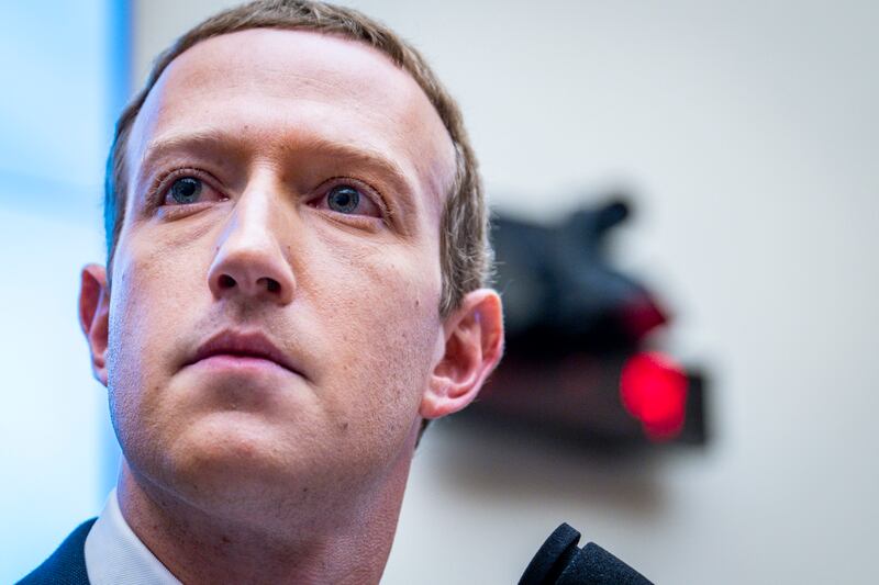 Mark Zuckerberg, chief executive of Meta, parent company of Instagram and Facebook. Photograph: Pete Marovich/New York Times