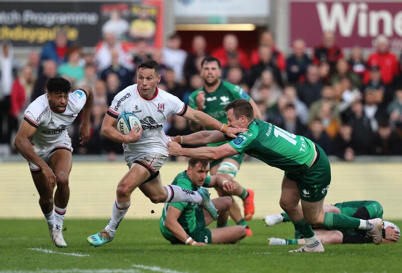 Good friends John Cooney and Jack Carty will line out against each other once again. Photograph: Bryan Keane/Inpho