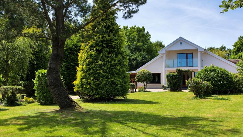 The front garden at  Kilquade, Co Wicklow