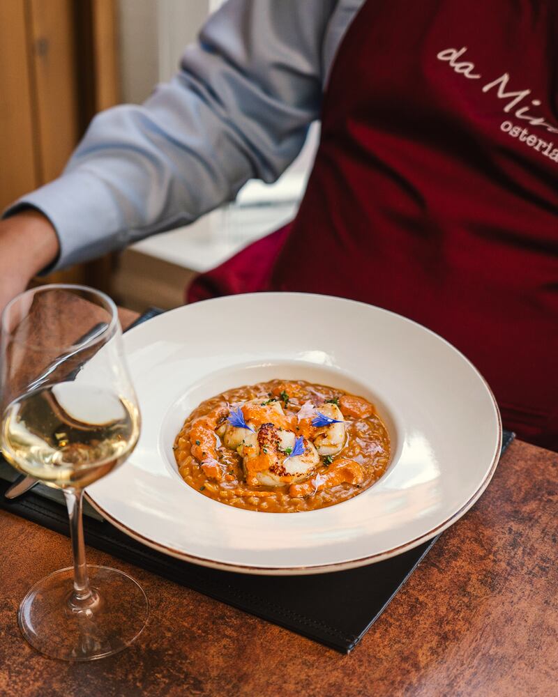 Risotto at Da Mirco, Cork