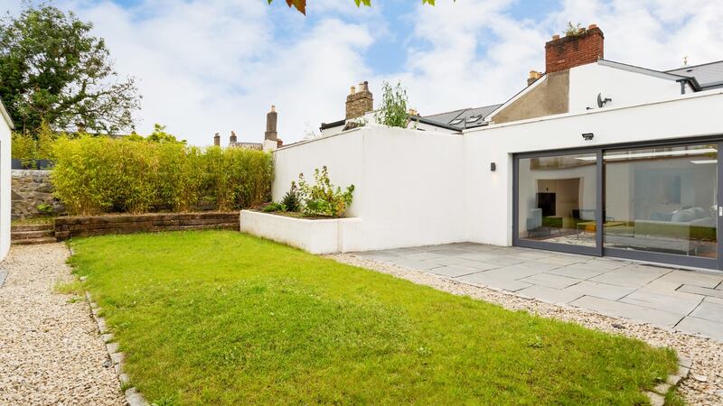 Back garden with access to Bannaville