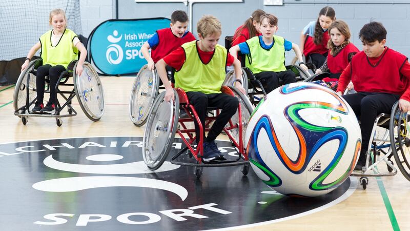 The Irish Wheelchair Association’s sports camps are packed with wheelchair sports, from soccer and basketball, to unihockey and archery.