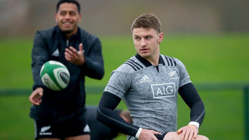 All Blacks outhalf Beauden Barrett. Photograph: Oisin Keniry/Inpho