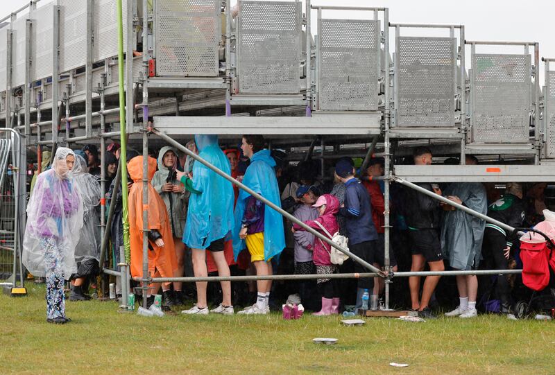 Gimme shelter. Photograph: Alan Betson / The Irish Times


