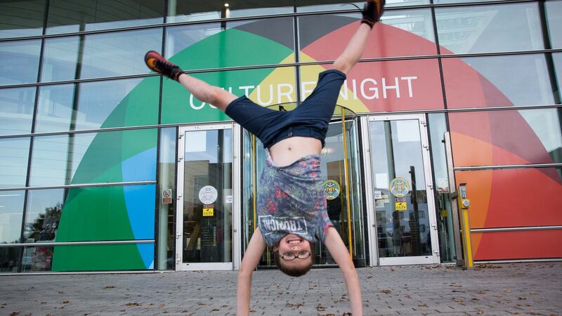 Fionn Walsh from Tower enjoying Cork County Culture Night at County Hall.