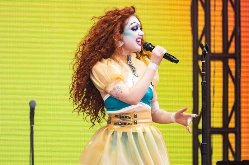 Chappell Roan performing during 2024 Bonnaroo Music and Arts Festival in Manchester, Tennessee. Photograph: Erika Goldring/Getty Images