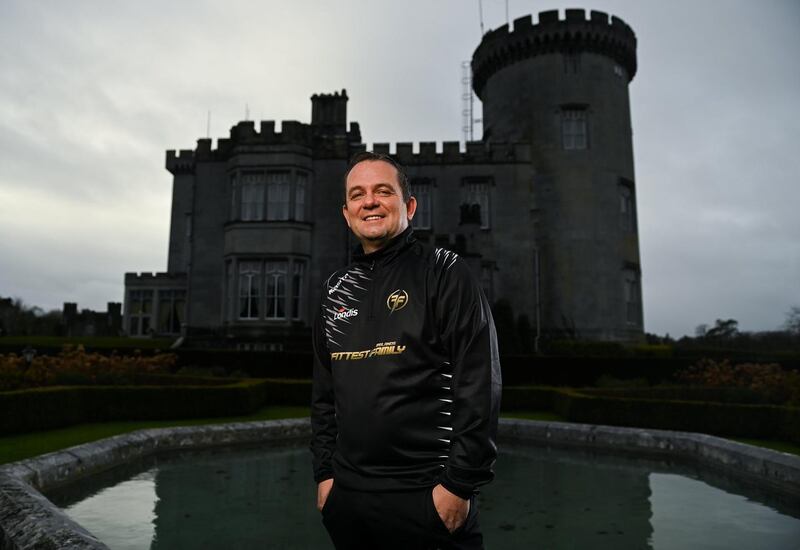Davy Fitzgerald is pictured at the launch of Londis’ sponsorship of Ireland’s Fittest Family. Photograph: Eóin Noonan/Sportsfile