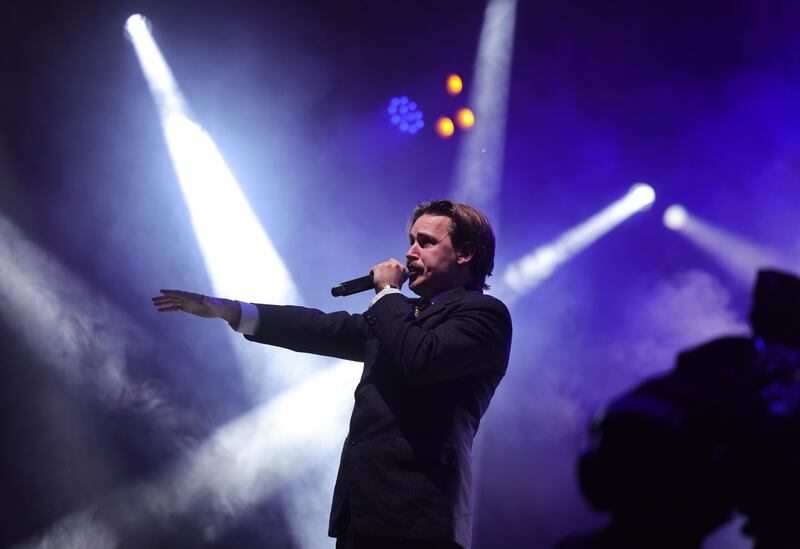 Electric Picnic: Kevin Smith known as Kojaque on the Main Stage. Photograph: Alan Betson
