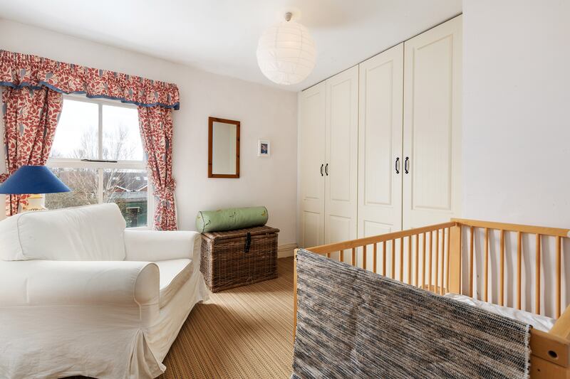 Bedroom overlooking back garden.