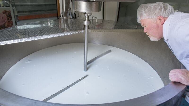 Gabriel Faherty of Aran Islands Goat’s Cheese. Photograph: Michael McLaughlin