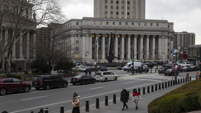 Jury deliberations in Ghislaine Maxwell’s sex-trafficking trial resumed in federal court in Manhattan on Tuesday. Photograph: Angus Mordant/Bloomberg