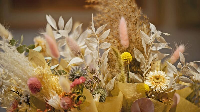 Drying your own flowers at home allows you to create long-lasting arrangements for the home including bouquets. Photograph: iStock